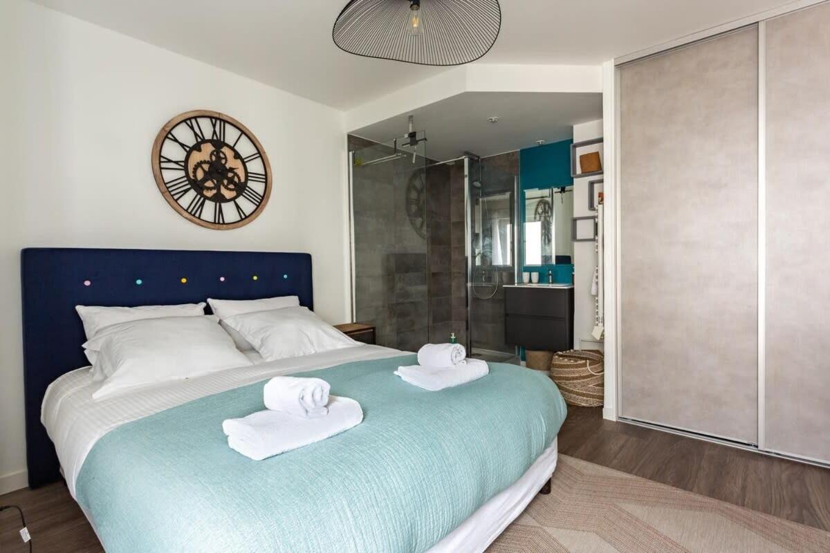 Le Saint Helier -Appartement Cosy Et Calme Parking Rennes Eksteriør bilde
