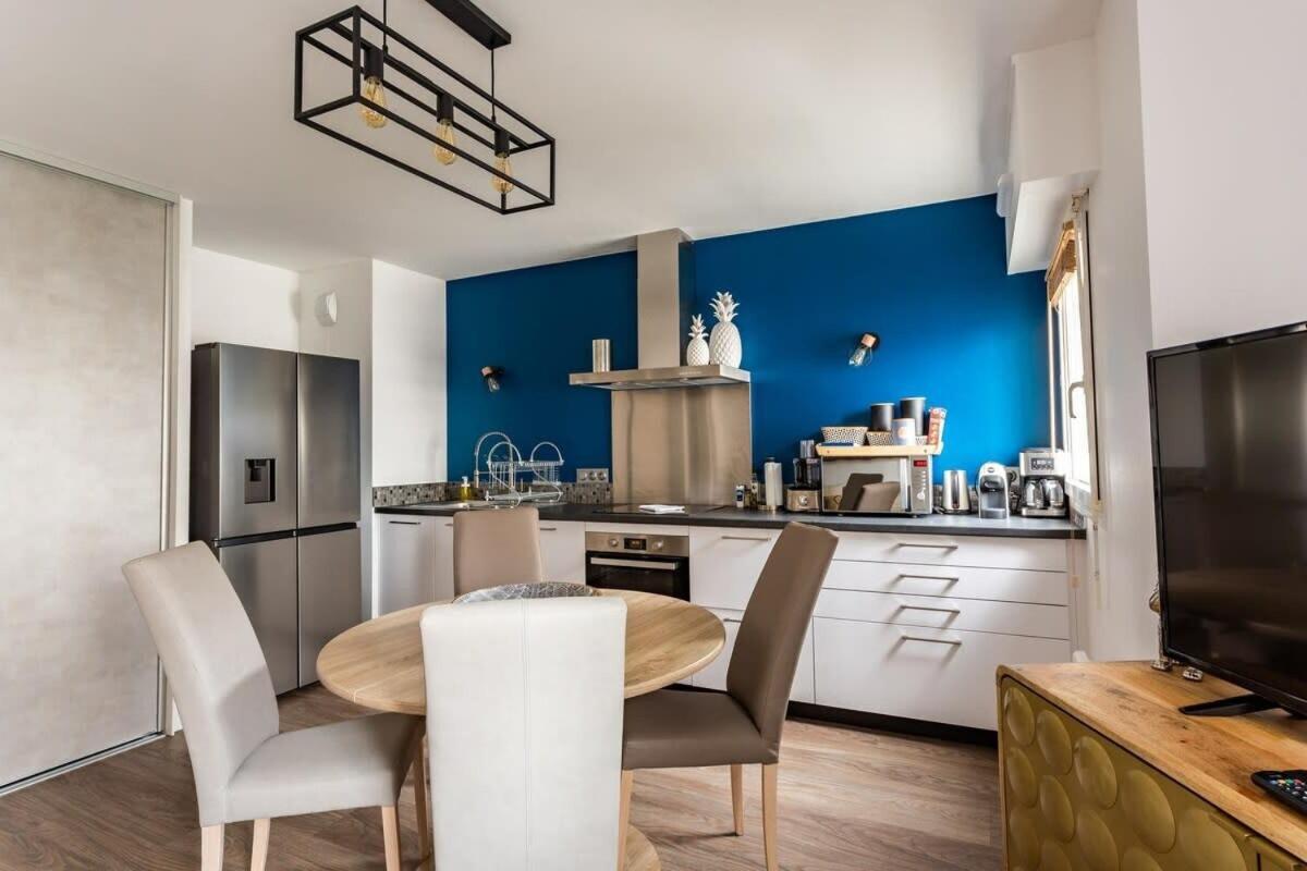 Le Saint Helier -Appartement Cosy Et Calme Parking Rennes Eksteriør bilde